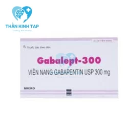Gabalept-300 - Thuốc điều trị động kinh cục bộ
